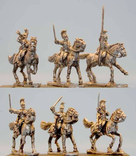 Mexican Light Cavalry with Command